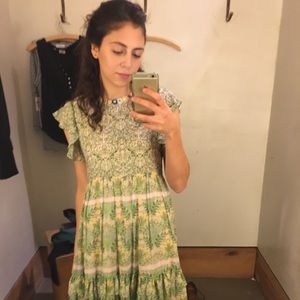ANTHROPOLOGIE - VARUN BAHL - Lanai Beaded Dress 4P